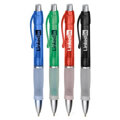 Union Printed - Frostline Gel Comfort Click Pen