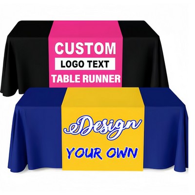 Full Color Printed Throw Table Cover