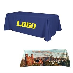 Digital 8' Flat 4 sided Tablecloth